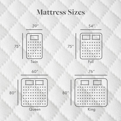 Matelas en mousse à mémoire de forme gel Premium de 15 cm (6 pouces) de la collection SoftNest Rejuv