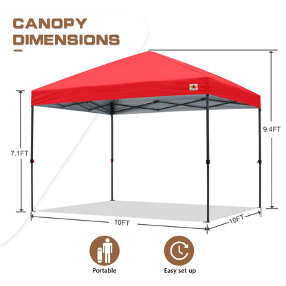 ABCCANOPY Tente de parasol pliable facile et durable pour extérieur