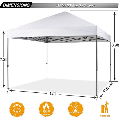 ABCCANOPY Tente de parasol pliable facile et durable pour extérieur
