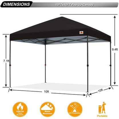 ABCCANOPY Tente de parasol pliable facile et durable pour extérieur