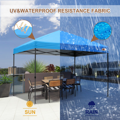 ABCCANOPY Tente de parasol pliable facile et durable pour extérieur