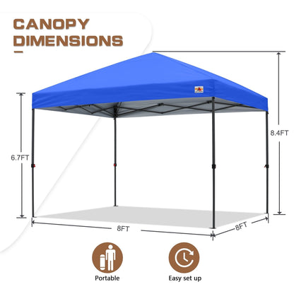 ABCCANOPY Tente de parasol pliable facile et durable pour extérieur