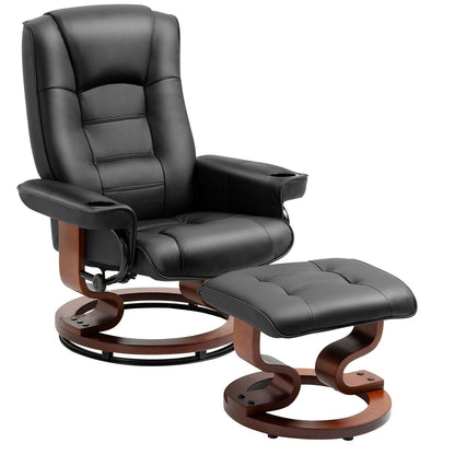 Fauteuil inclinable AVAWING avec repose-pieds pivotant