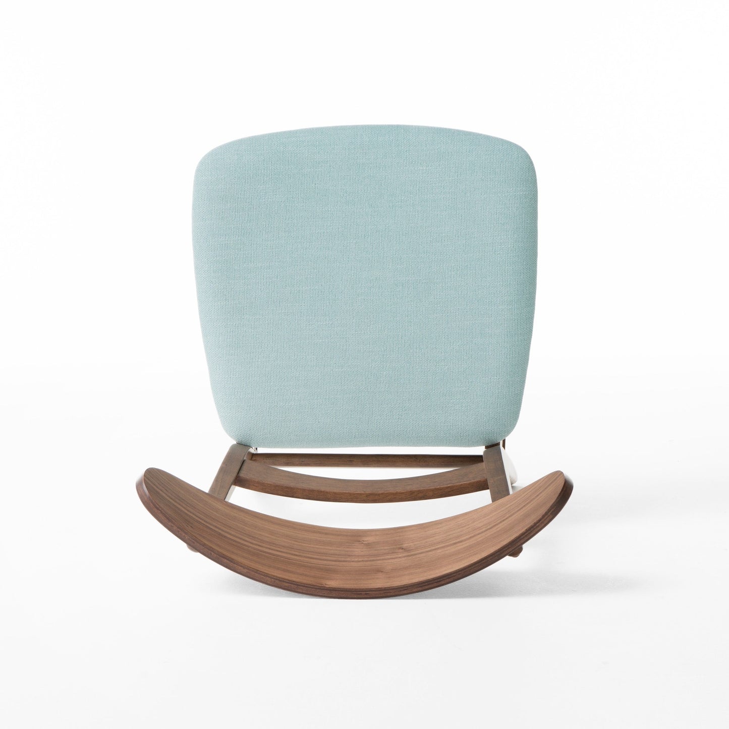 Chaise de salle à manger Abrielle en bois d'hévéa rembourrée, style moderne du milieu du siècle (lot de 2) par Christopher Knight Home