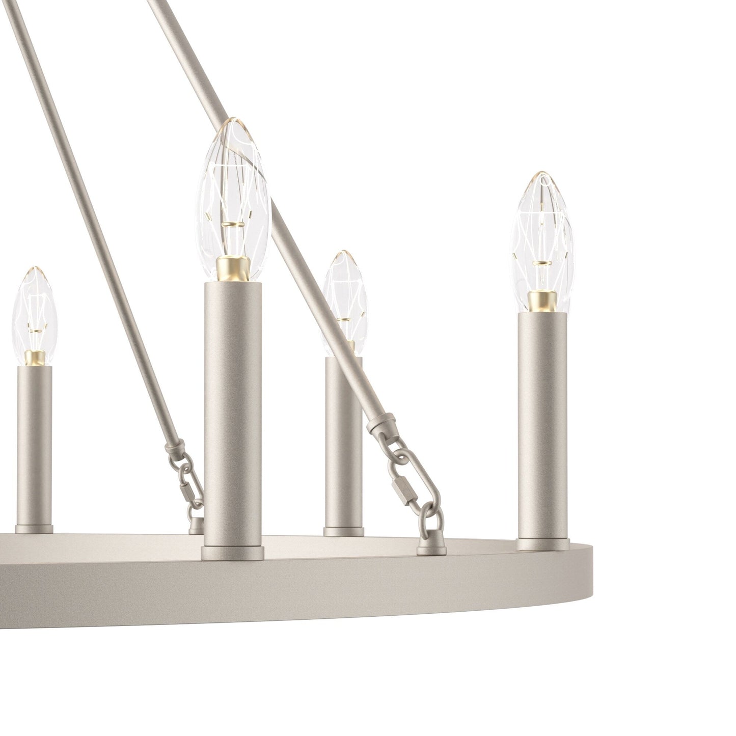 Suspension Acroma à 12 lumières, style ferme, en forme de roue de charrette de 40 pouces, avec certification UL - 40'' de diamètre x 138'' de hauteur