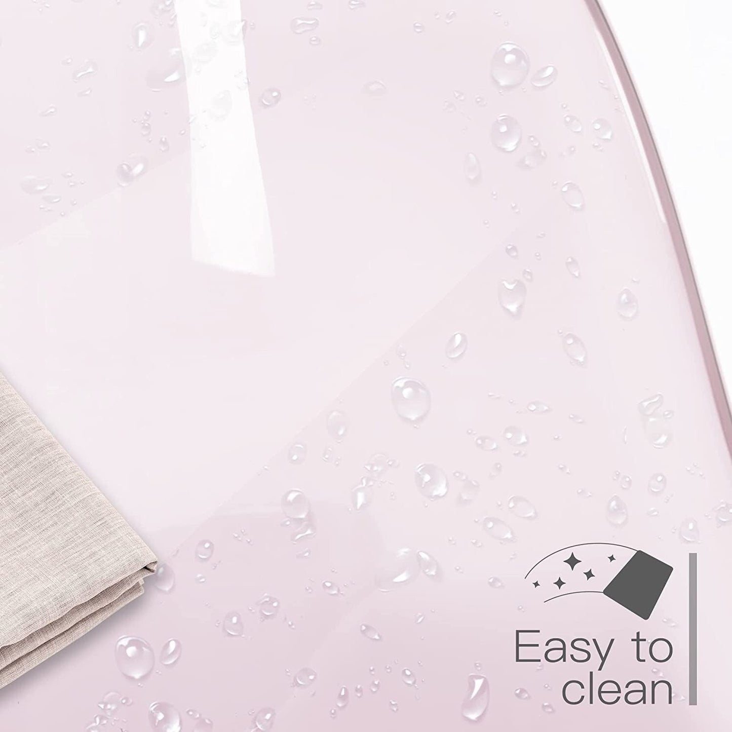 Chaise de bureau pivotante en acrylique, hauteur réglable, sans accoudoirs, sur roulettes, pour la maison.