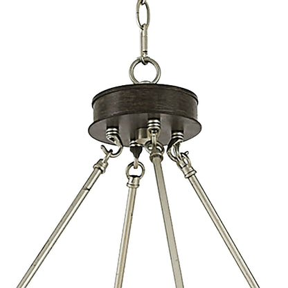 Suspension Acroma à 12 lumières, style ferme, en forme de roue de charrette de 40 pouces, avec certification UL - 40'' de diamètre x 138'' de hauteur