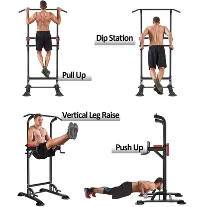 Tour de musculation multifonctionnelle Ainfox Power Tower pour entraînement à domicile