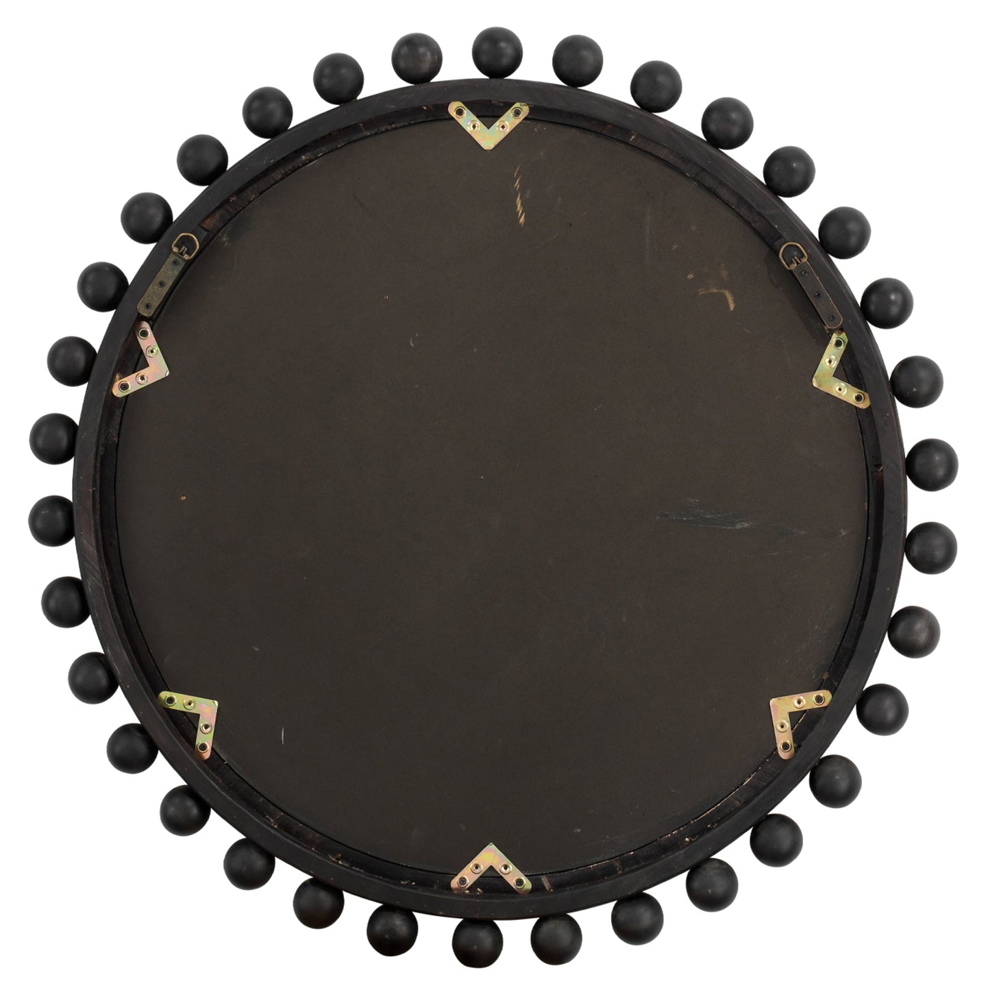 Miroir rond en bois Orion d'Alden Décor, naturel