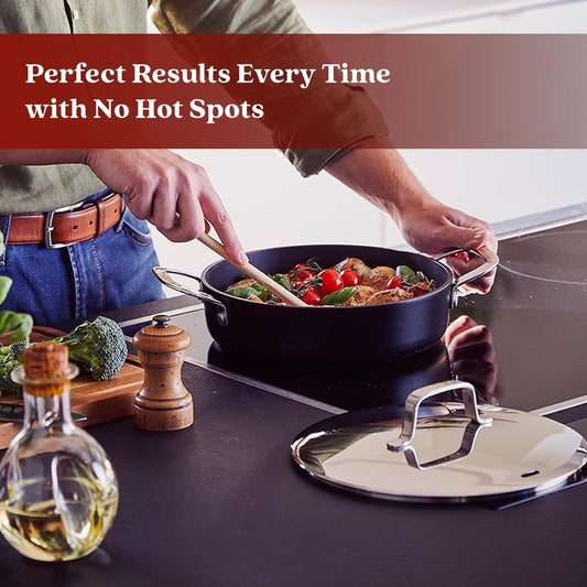 Ensembles de cuisine Alva Maestro en acier inoxydable et céramique antiadhésive