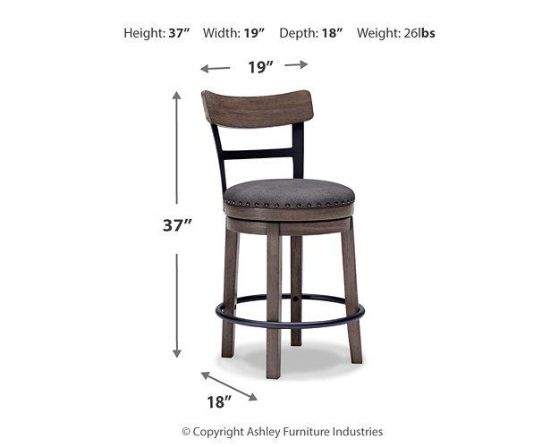 Tabouret de bar Caitbrook pour comptoir