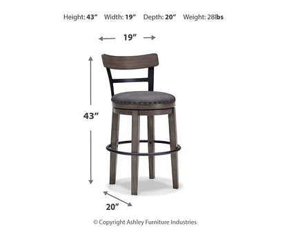 Tabouret de bar Caitbrook à hauteur de bar
