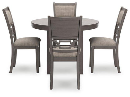 Table à manger Wrenning et 4 chaises (ensemble de 5)