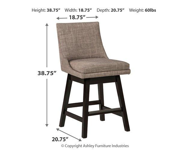 Tabouret de bar haut pour comptoir Tallenger