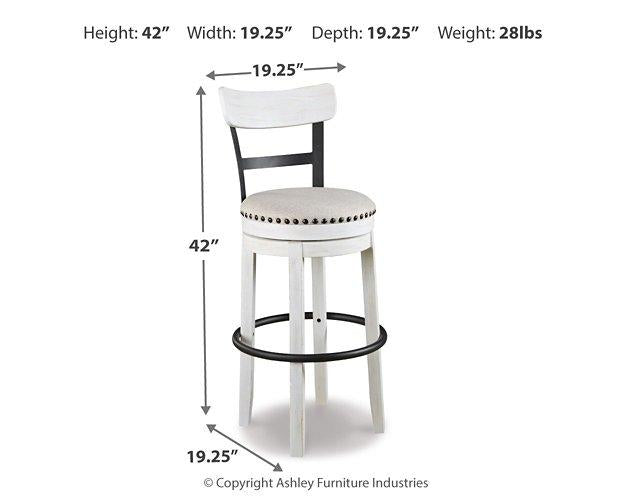 Tabouret de bar Valebeck hauteur bar