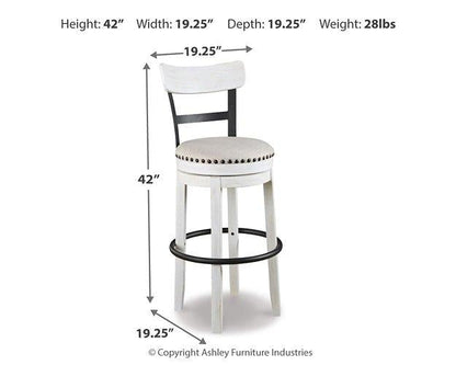 Tabouret de bar Valebeck hauteur bar