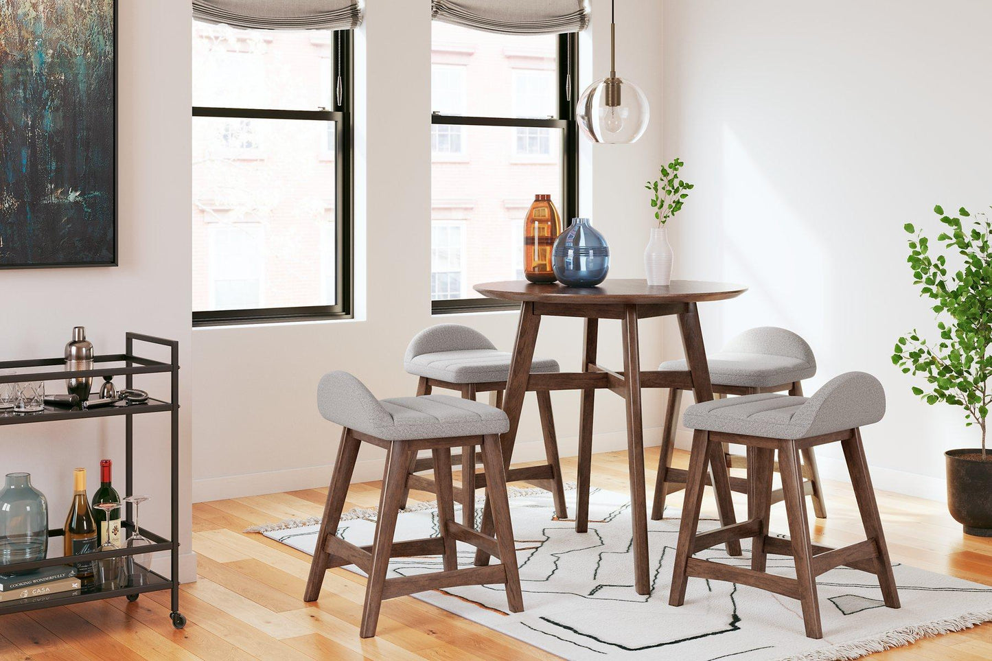Tabouret de bar Lyncott hauteur comptoir