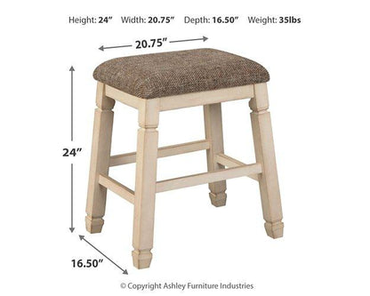Tabouret de bar Bolanburg hauteur comptoir