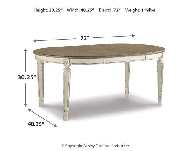 Table à manger extensible Realyn