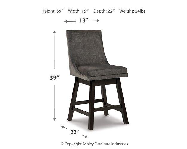 Tabouret de bar haut pour comptoir Tallenger
