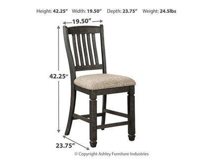 Ensemble de tabourets de bar Tyler Creek