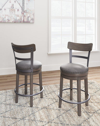Tabouret de bar Caitbrook pour comptoir