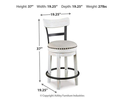 Tabouret de bar de hauteur comptoir Valebeck