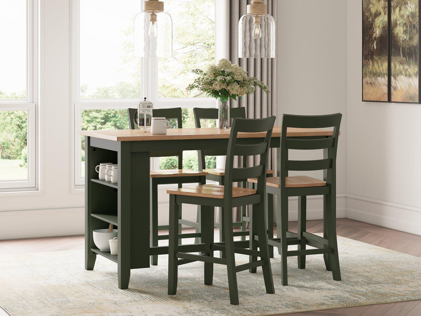 Tabouret de bar Gesthaven hauteur comptoir