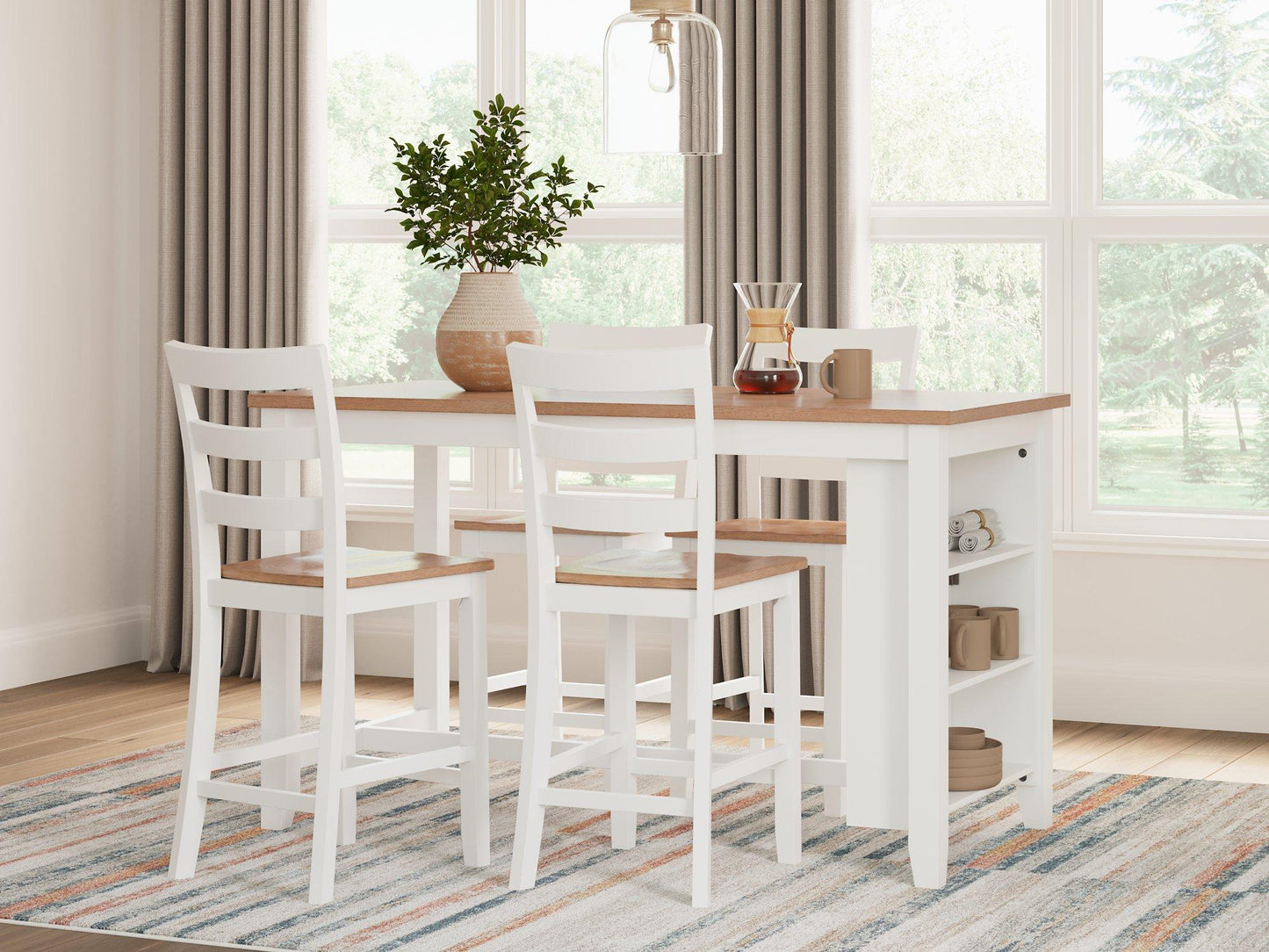 Tabouret de bar Gesthaven hauteur comptoir