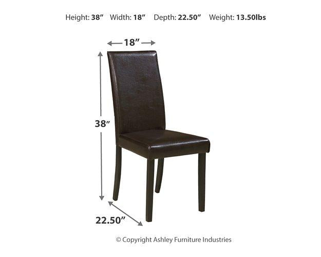 Chaise de salle à manger Kimonte