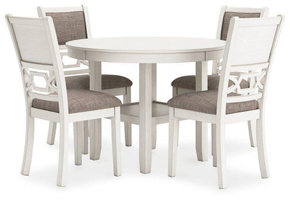 Table à manger Erinberg et 4 chaises (ensemble de 5)