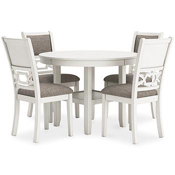 Table à manger Erinberg et 4 chaises (ensemble de 5)