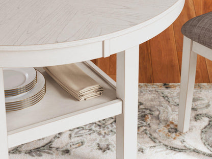 Table à manger Erinberg et 4 chaises (ensemble de 5)