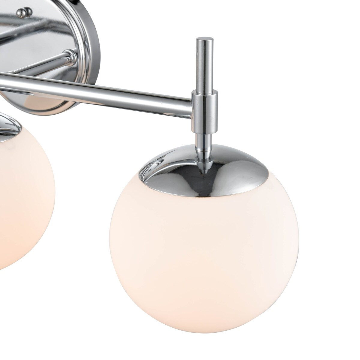 929 Lighting Lustre de salle de bain à 3 lumières avec finitions multiples et abat-jours en verre opale