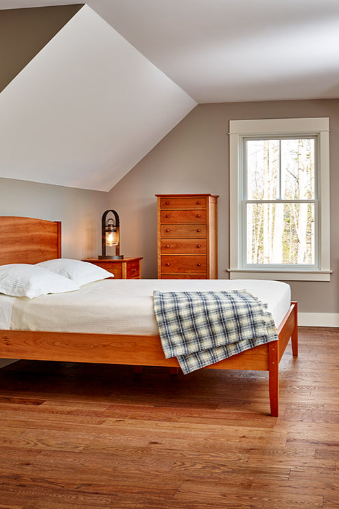 Lit en arche Shaker - Cerisier