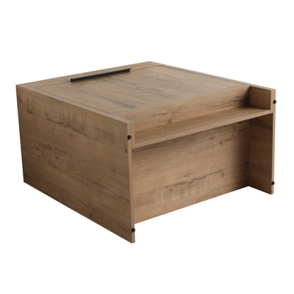 Meuble-lavabo de salle de bain Beingnext 24/30/36 avec lavabo, meuble-lavabo de salle de bain autoportant avec porte à fermeture amortie et étagère réglable