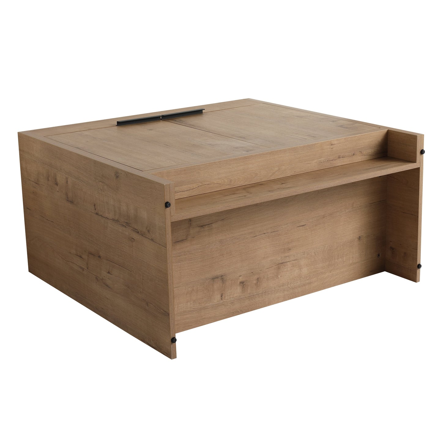 Meuble-lavabo de salle de bain Beingnext 24/30/36 avec lavabo, meuble-lavabo de salle de bain autoportant avec porte à fermeture amortie et étagère réglable