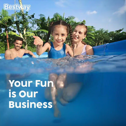 Piscine hors sol Bestway Steel Pro MAX ronde avec pompe et couverture