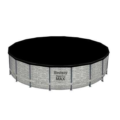 Piscine hors sol Bestway Steel Pro MAX ronde avec pompe et couverture
