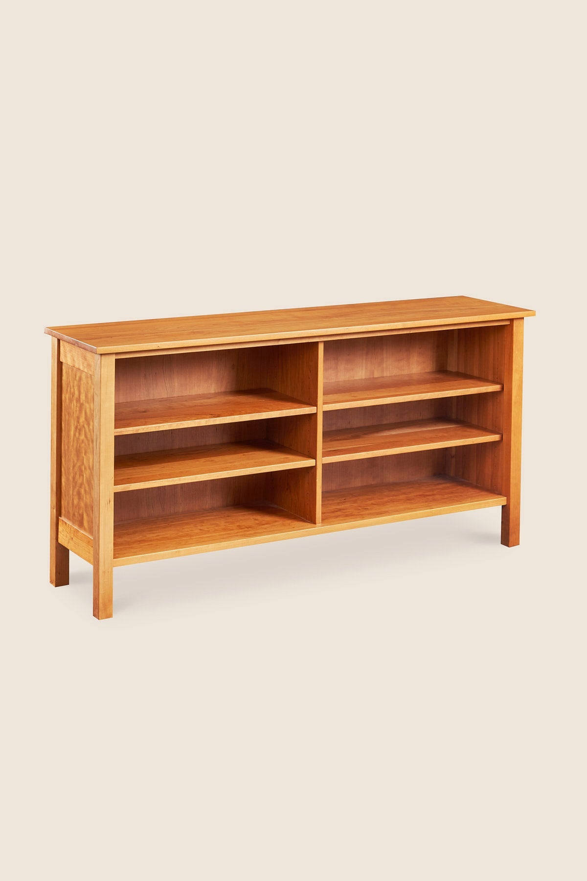 Bibliothèque Bethel Shaker large - Cerisier