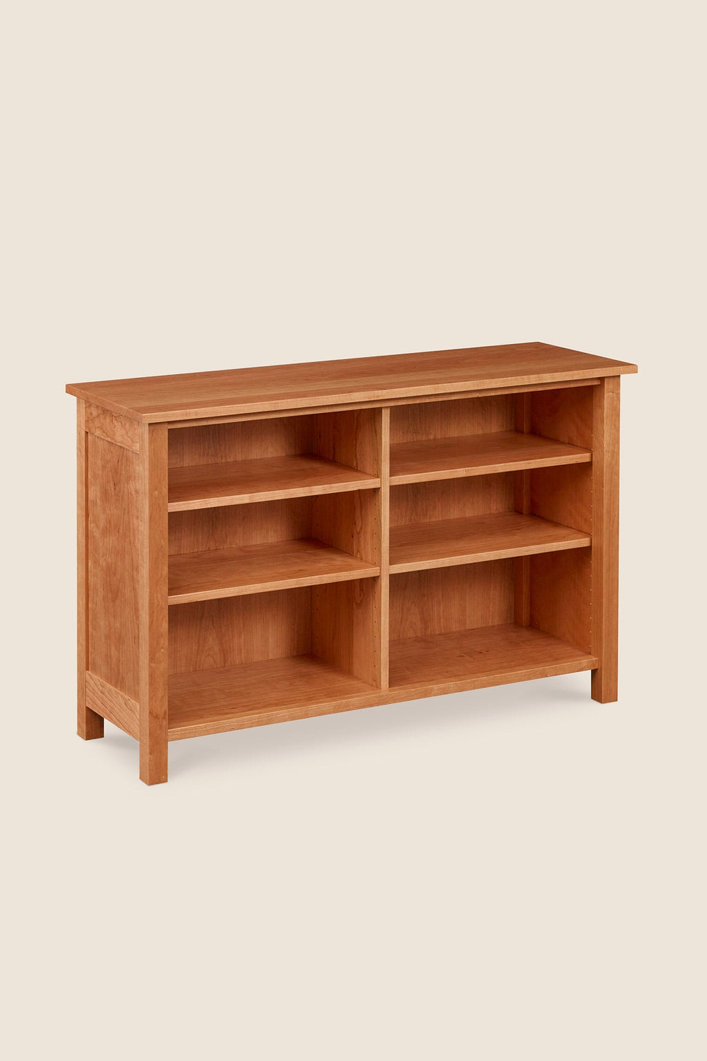 Bibliothèque Bethel Shaker large - Cerisier