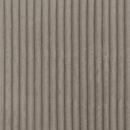 Fauteuil inclinable manuel pivotant et basculant en velours côtelé Braidy