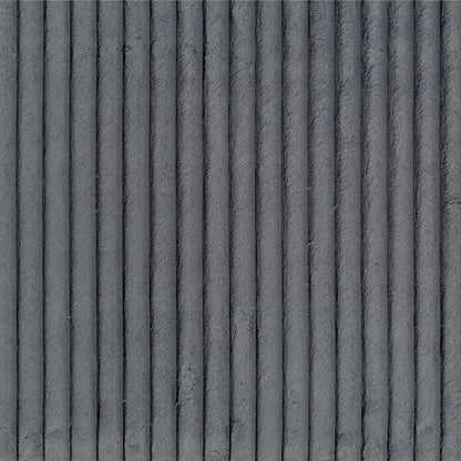 Fauteuil inclinable manuel pivotant et basculant en velours côtelé Braidy