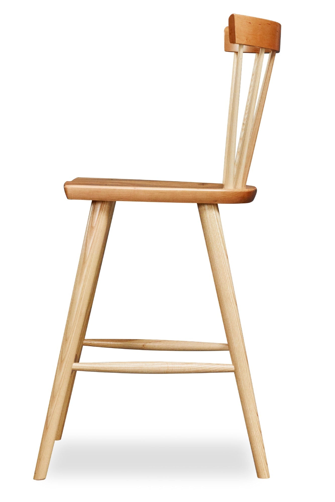 Tabouret Boston - Cerisier et frêne