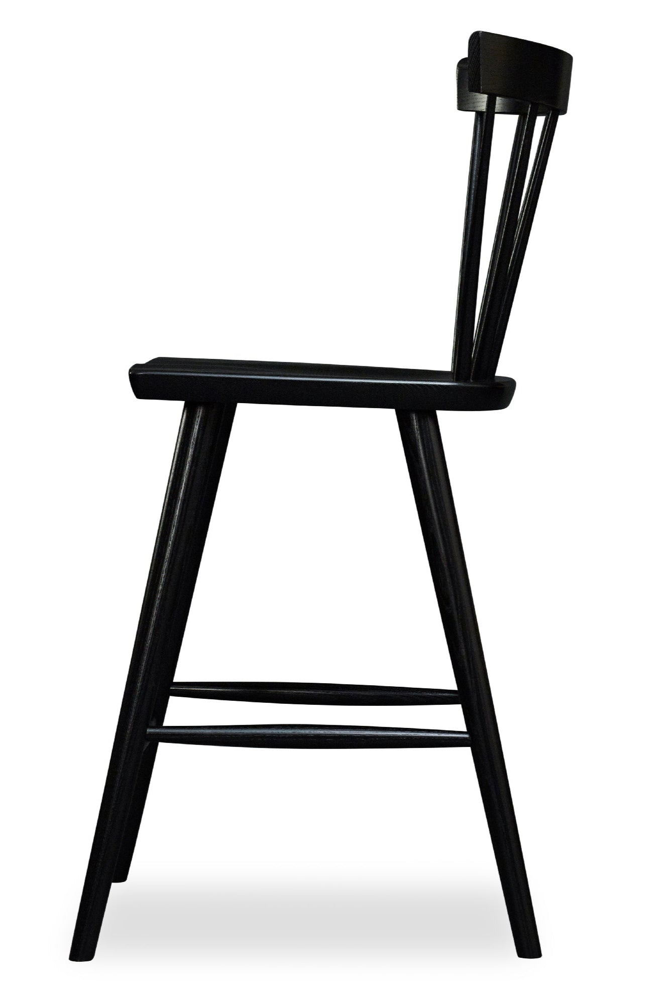 Tabouret Boston - Chêne rouge noir