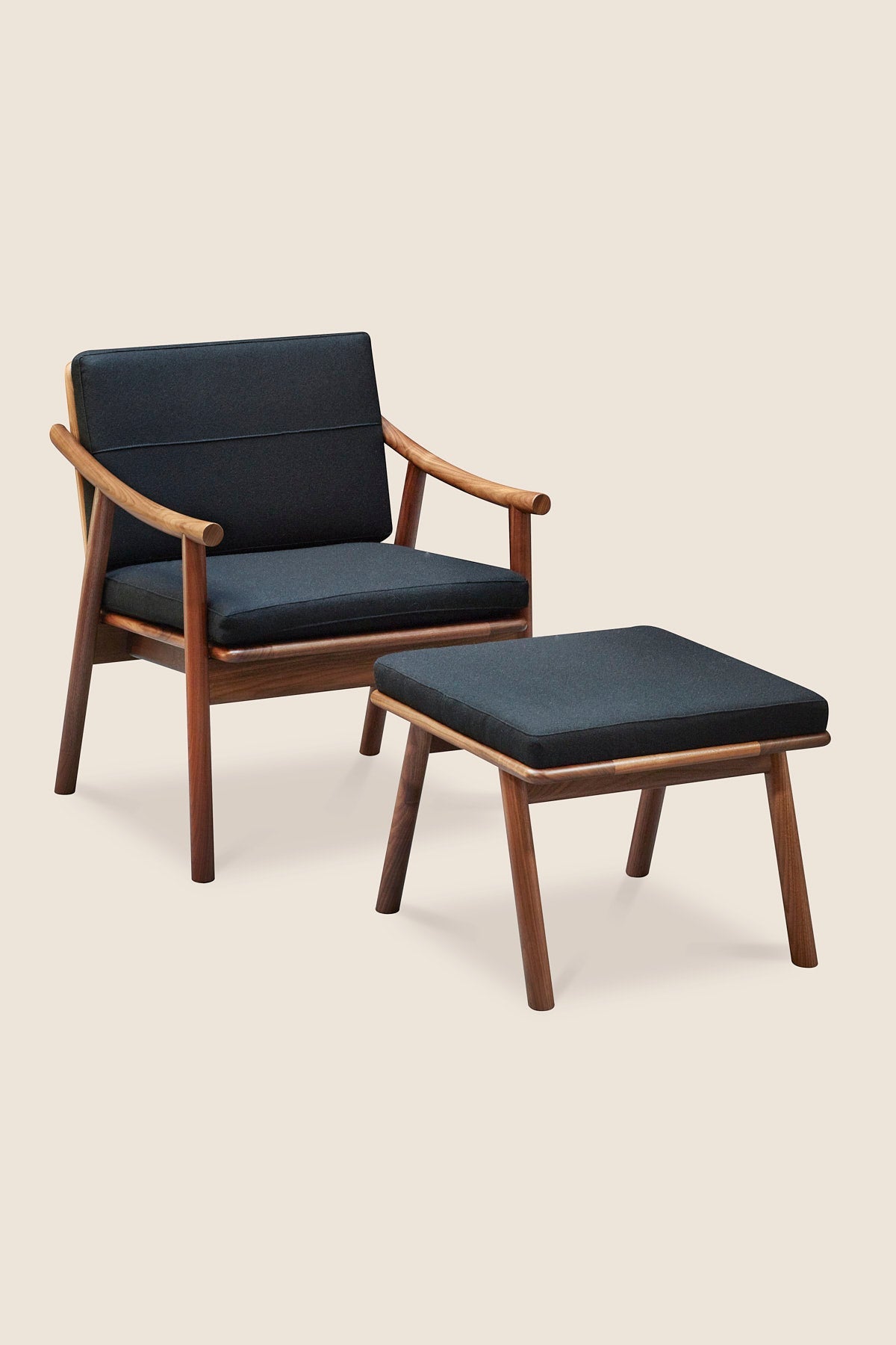 Fauteuil Nautilus - Noyer