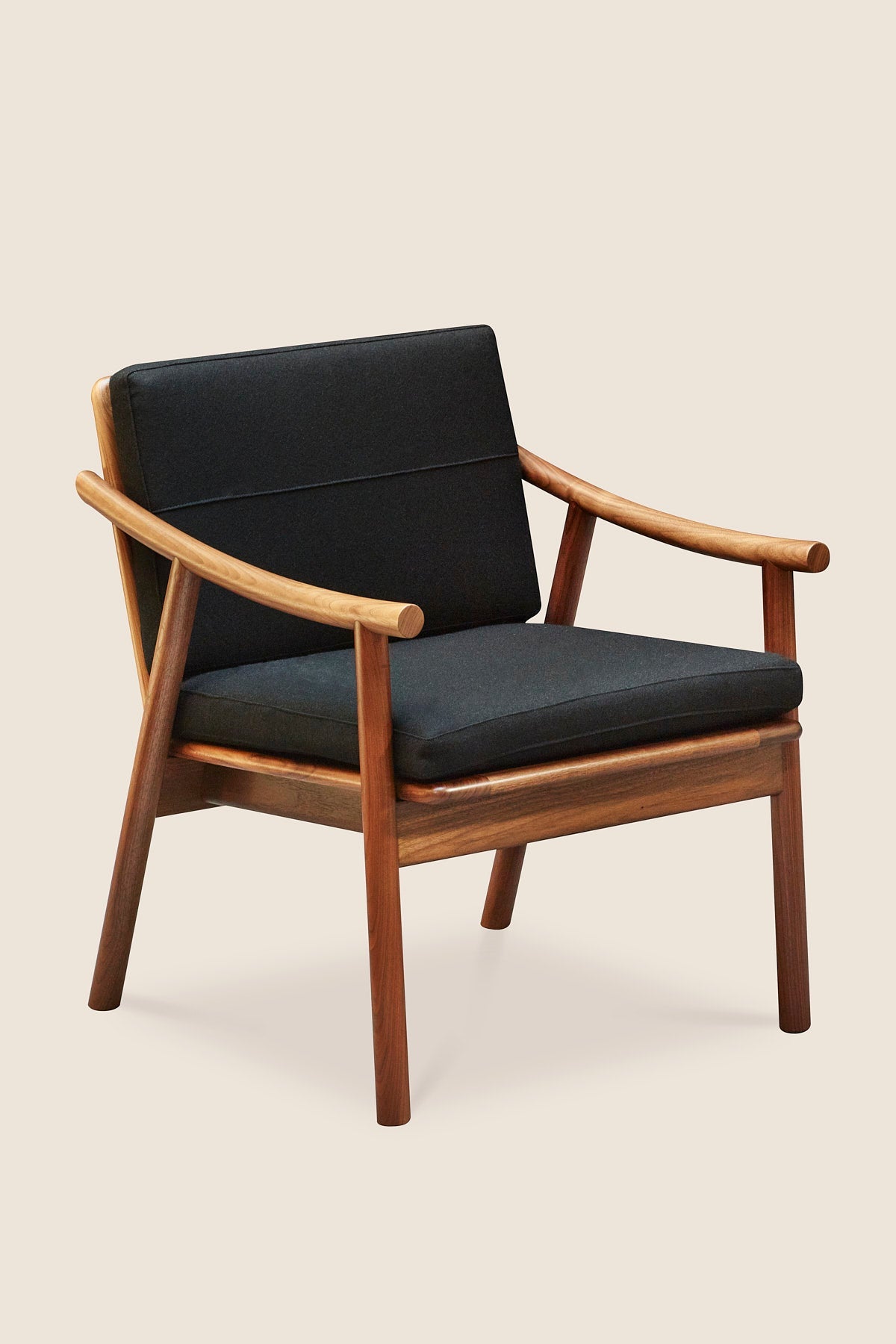Fauteuil Nautilus - Noyer