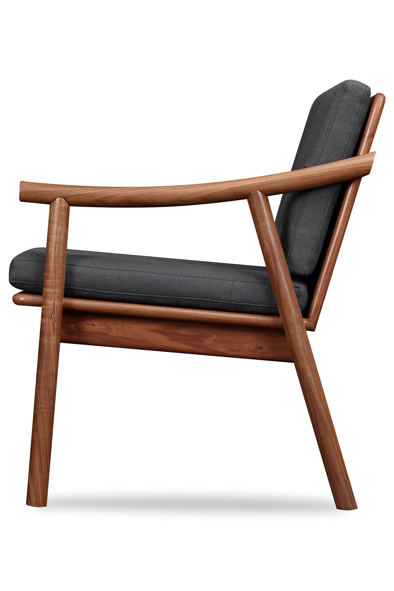 Fauteuil Nautilus - Noyer