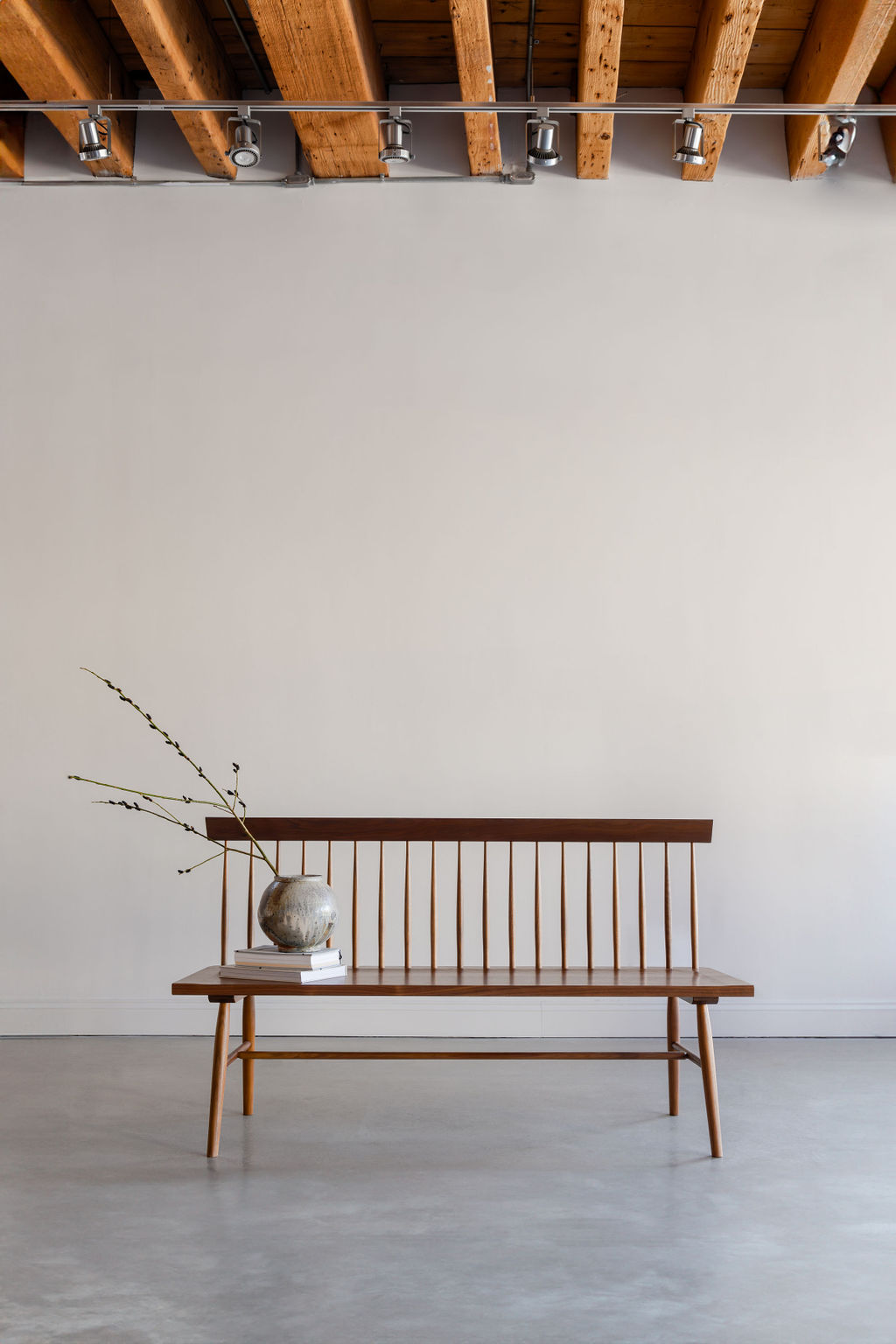 Banc Broadside - Noyer