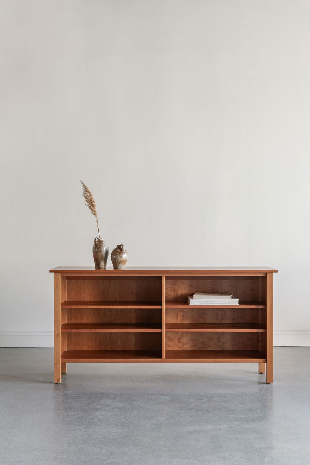 Bibliothèque Bethel Shaker large - Cerisier
